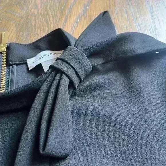 Calvin Klein Long Sleeve Dress Size 10 - Picture 7 of 13